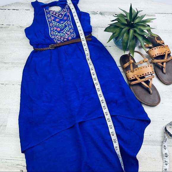 Xhilaration Aztec dress with belt size M - Picture 3 of 4